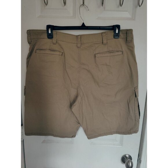 Wrangler Men's Beige Relaxed Fit Cargo Shorts 41x9.5 - Picture 2 of 9
